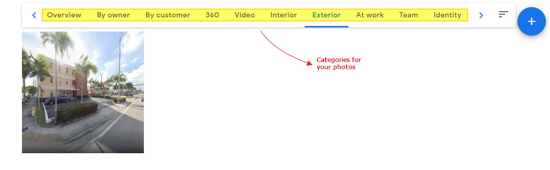 photos google business profile for commercial cleaning